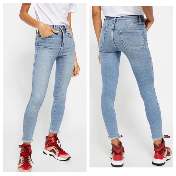 We The Free highrise jeggins skinny raw hem size 28 - Picture 5 of 16